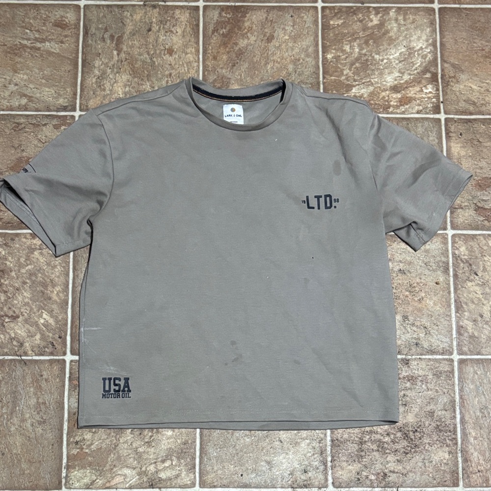 Gray Men's T-Shirt